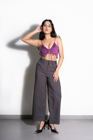 Magenta Slip Top