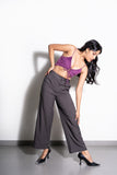 Magenta Slip Top