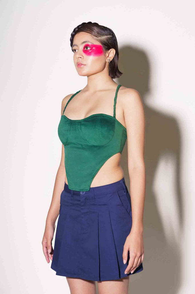 corset crop top