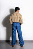 Classic Blue Topstitch Pants