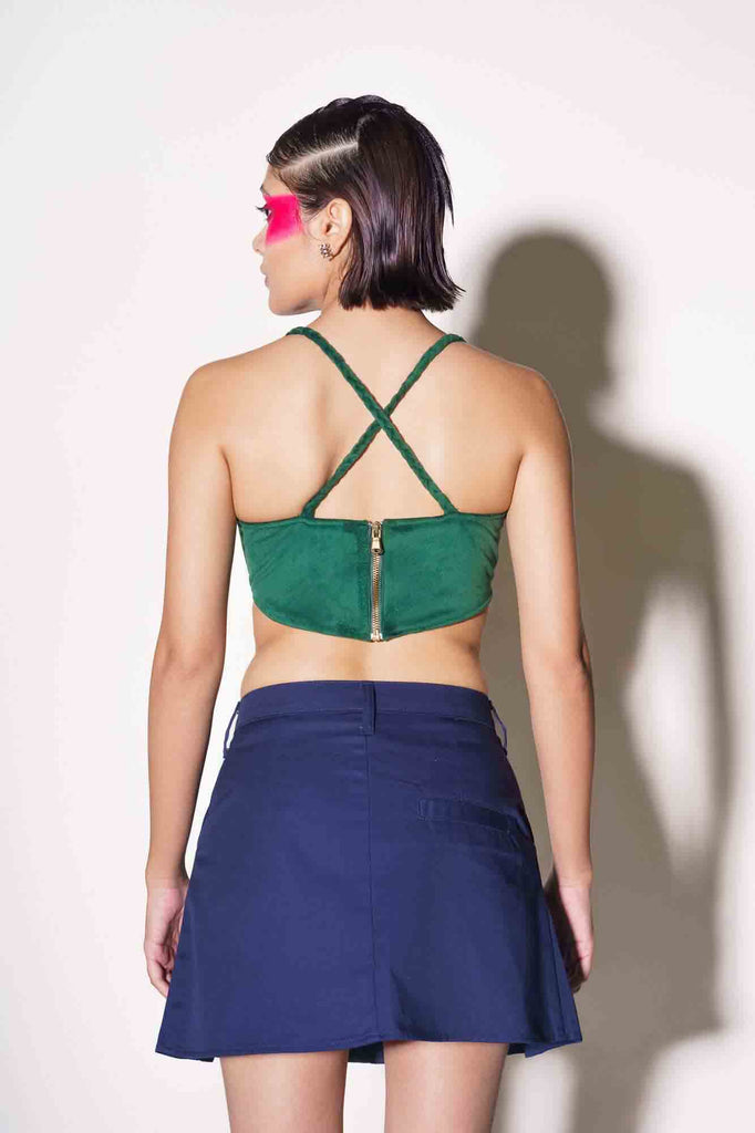 corset crop top
