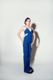 V-neck jumpsuit