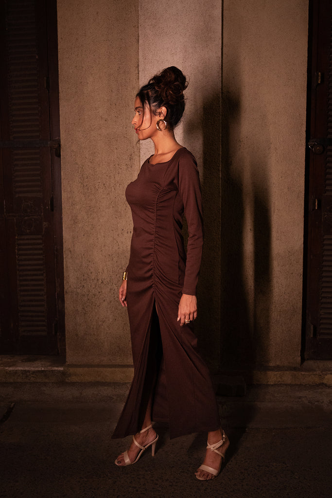 Downtown Slit Dress