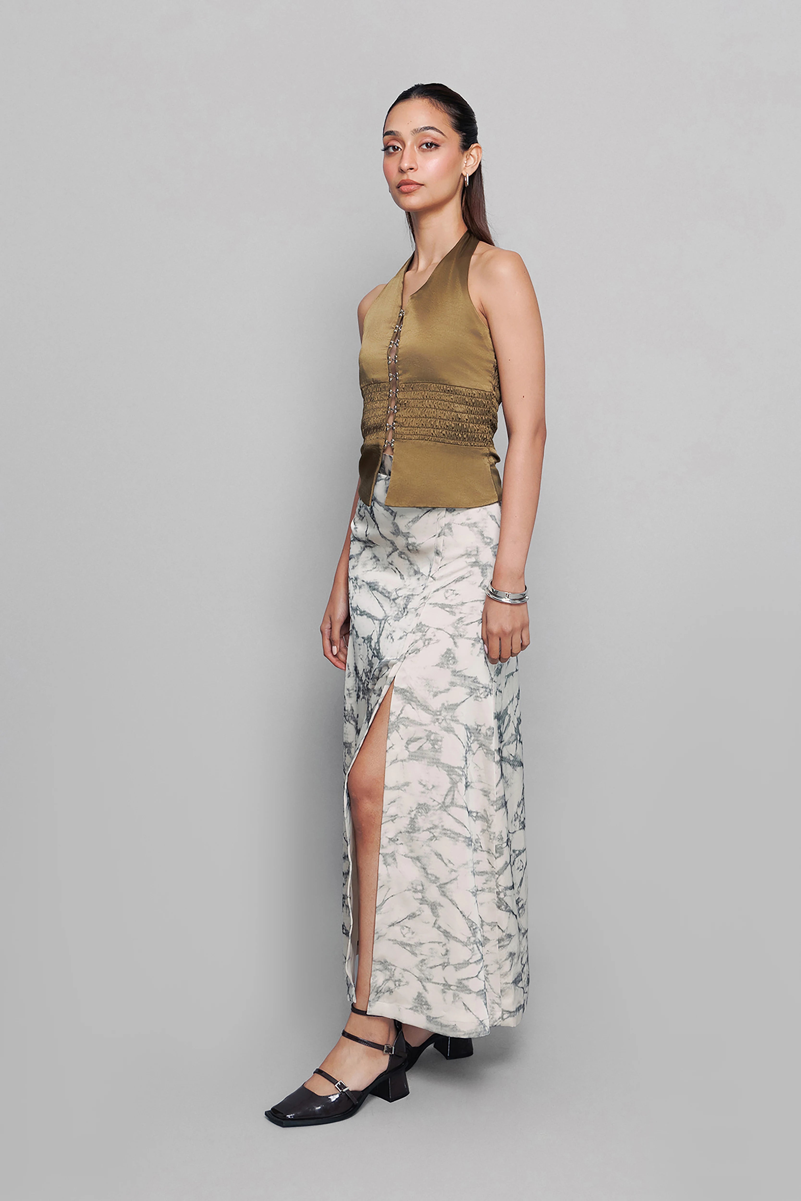 Sip Slit Skirt