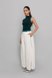 Ivory Tuck Pants