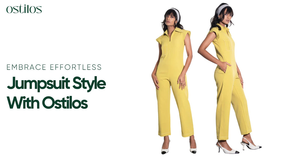Embrace Effortless Jumpsuit Style With Ostilos