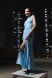 Ice Blue Glam Dress