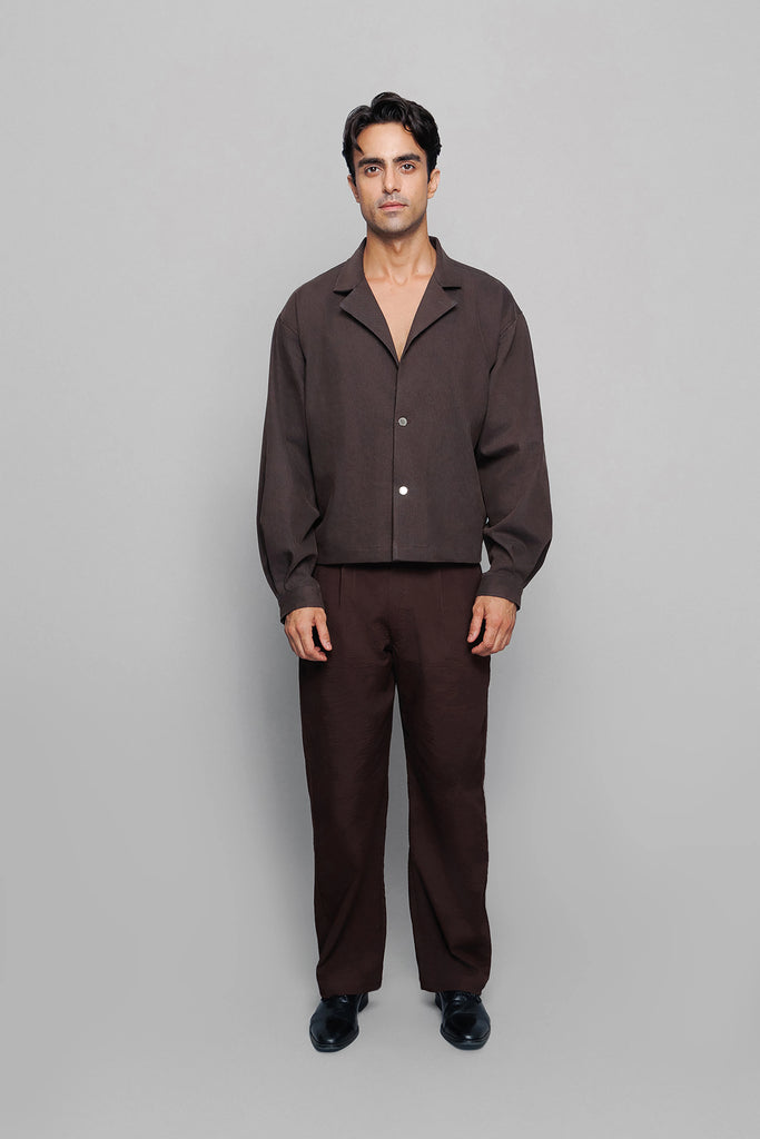 Collared Denim Shacket