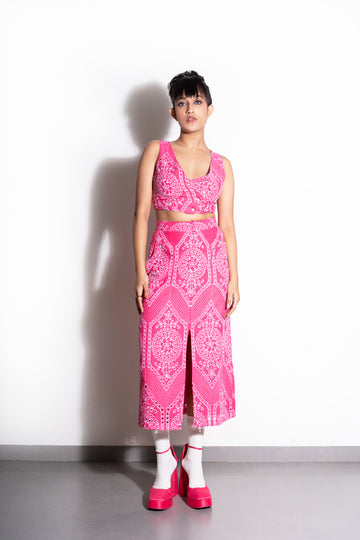 Pink Cosmos Co-ord Set