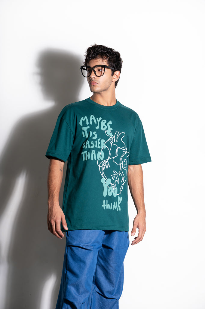 Heart Oversized Tee