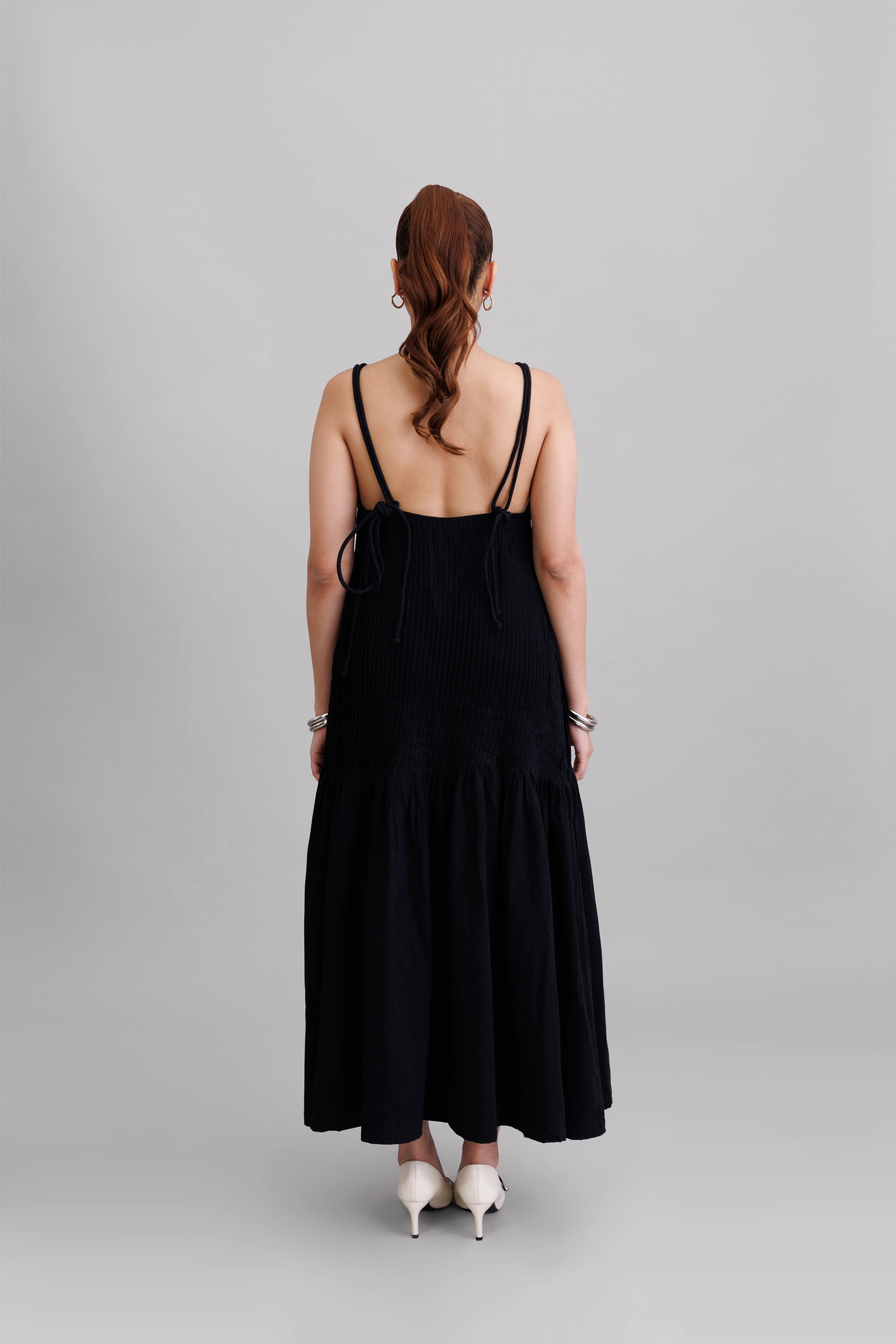 Eclipse Tuck Dress