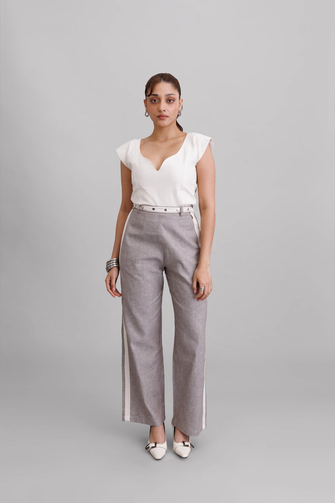 Plum Noir Pants