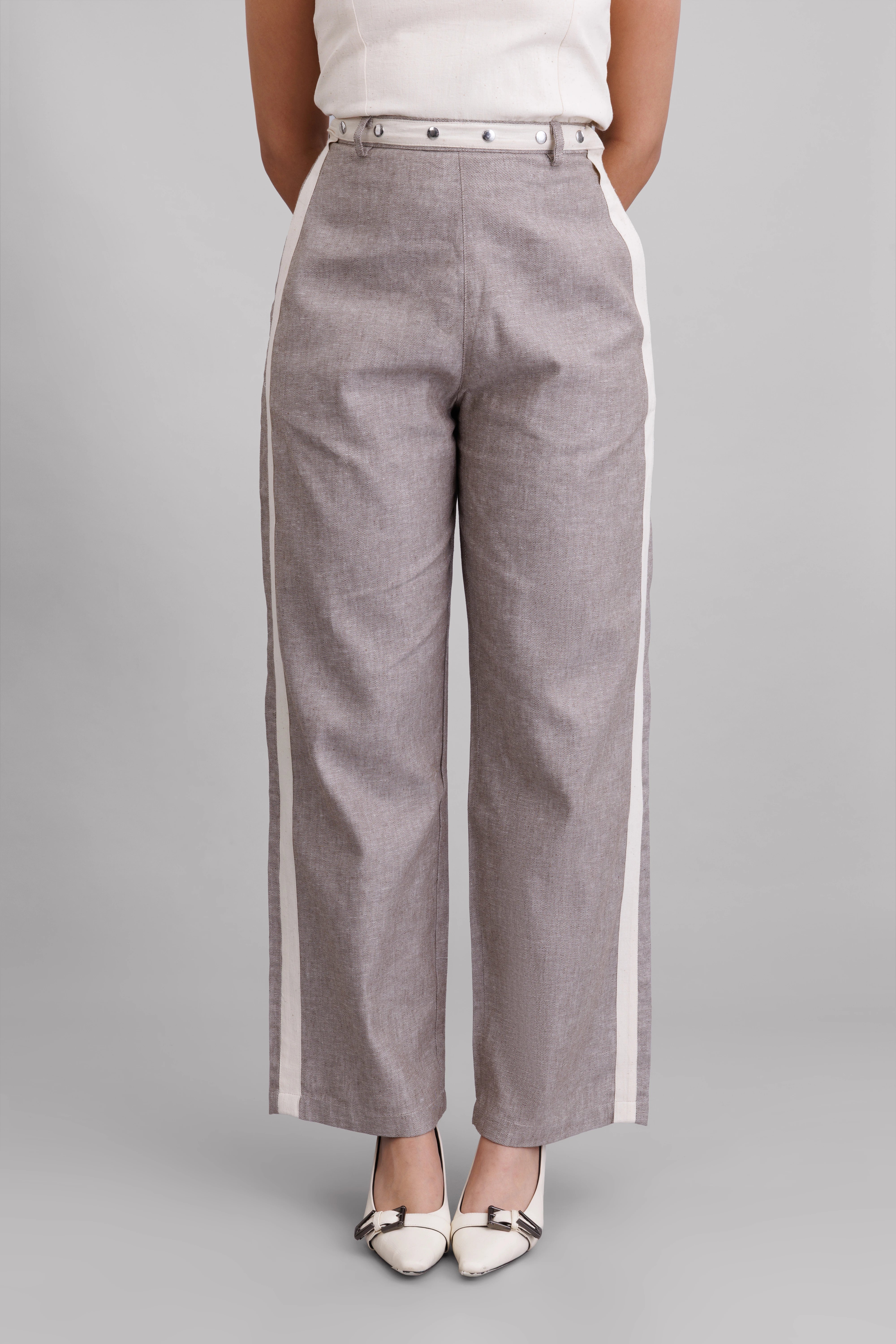 Plum Noir Pants