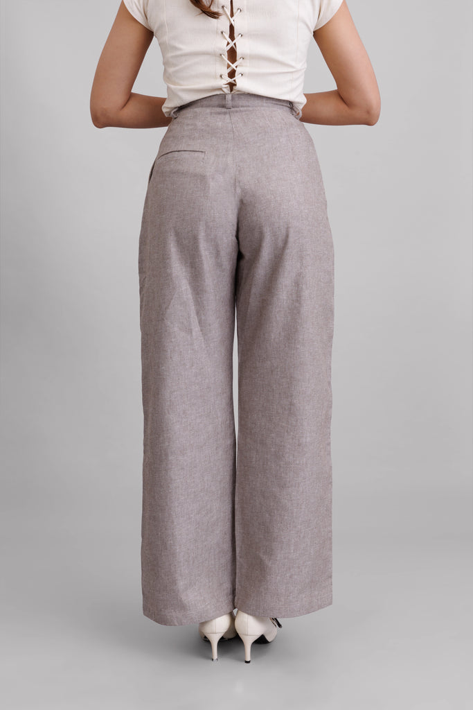Plum Noir Pants