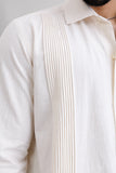 Ivory Pintuck Shirt