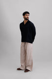 Classic Onyx Collar Pullover
