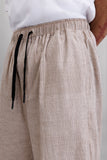 Khaki Pinstripe Pants