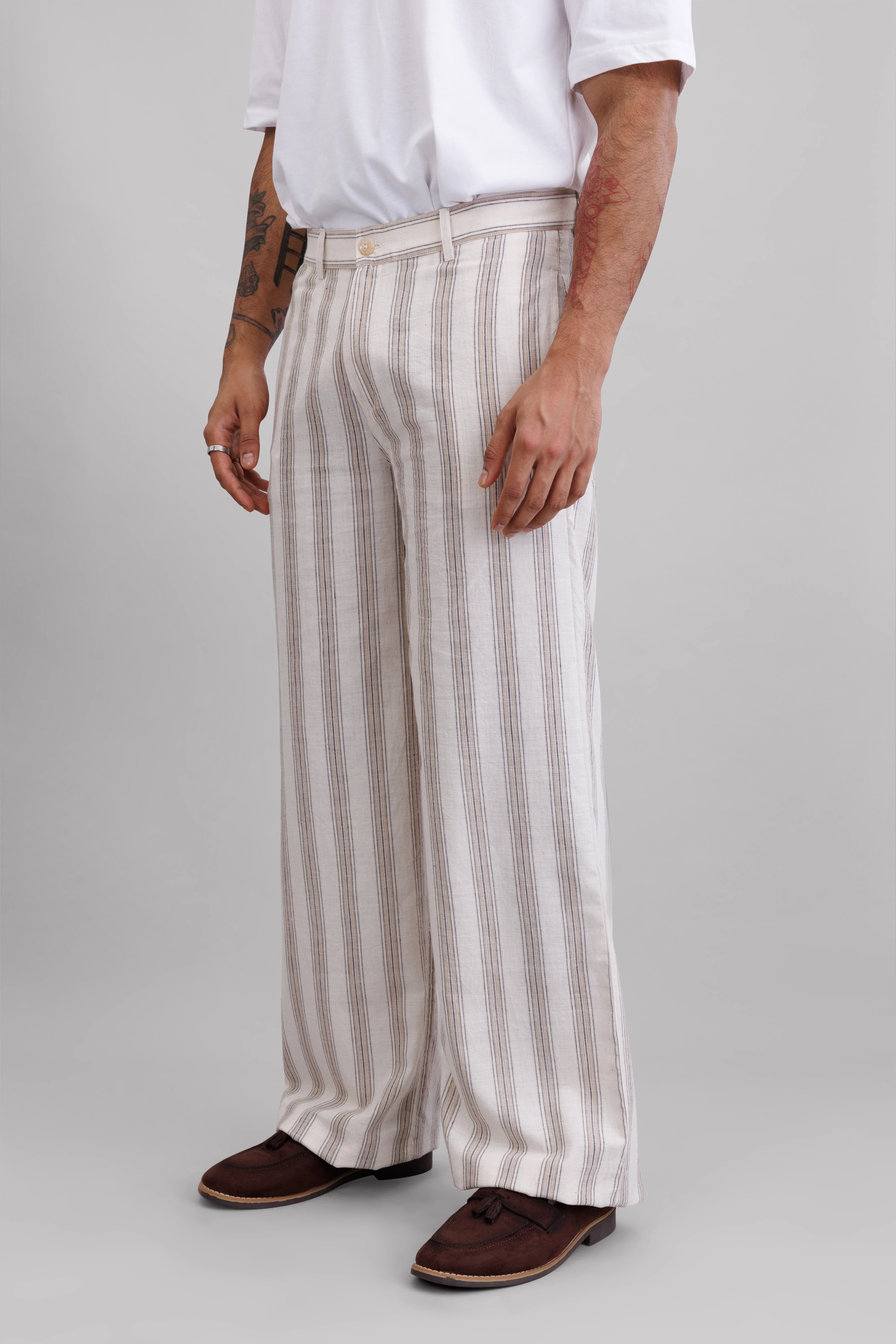 Striped Soft Pants