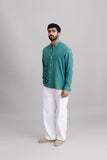 Aqua Green Soft Shirt