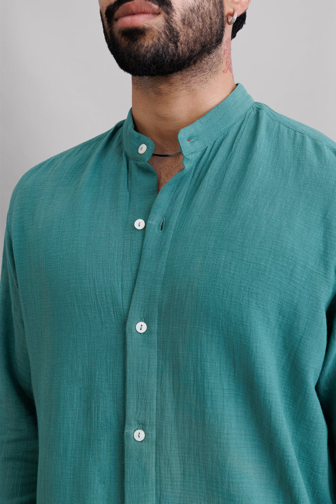 Aqua Green Soft Shirt