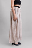 Khaki Striped Pants