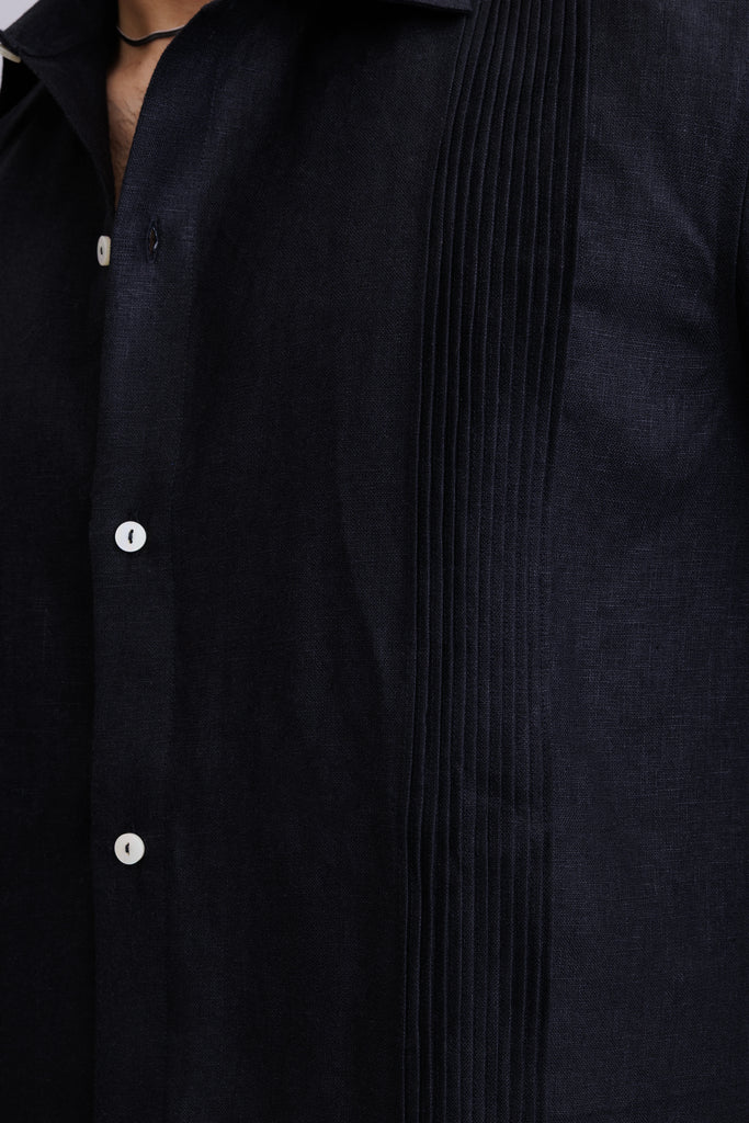 Black Tuck Shirt