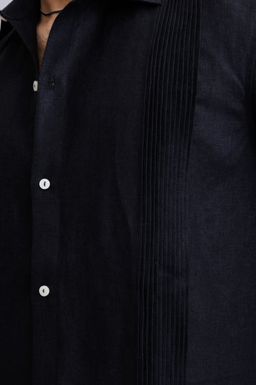 Black Tuck Shirt