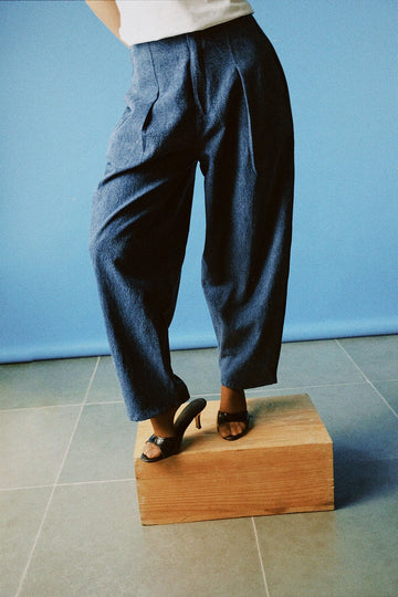 Baggy Pleated Pants