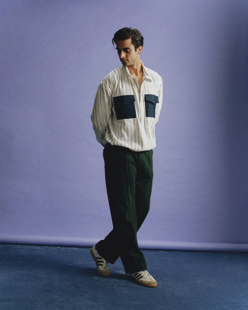 Indigo Pocket Jacket