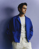 Blue Collared Shacket
