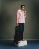 Double Collared Pink Shirt