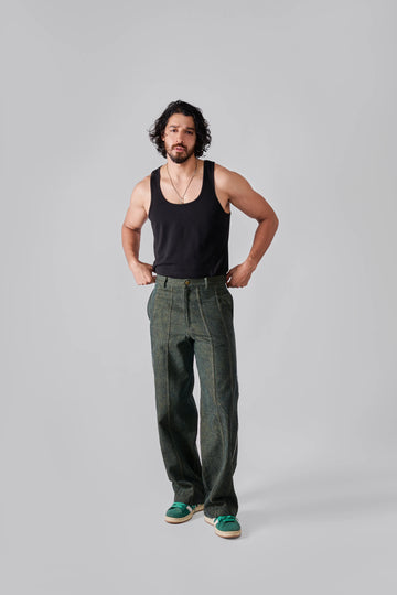 Shaded Detailed Pants