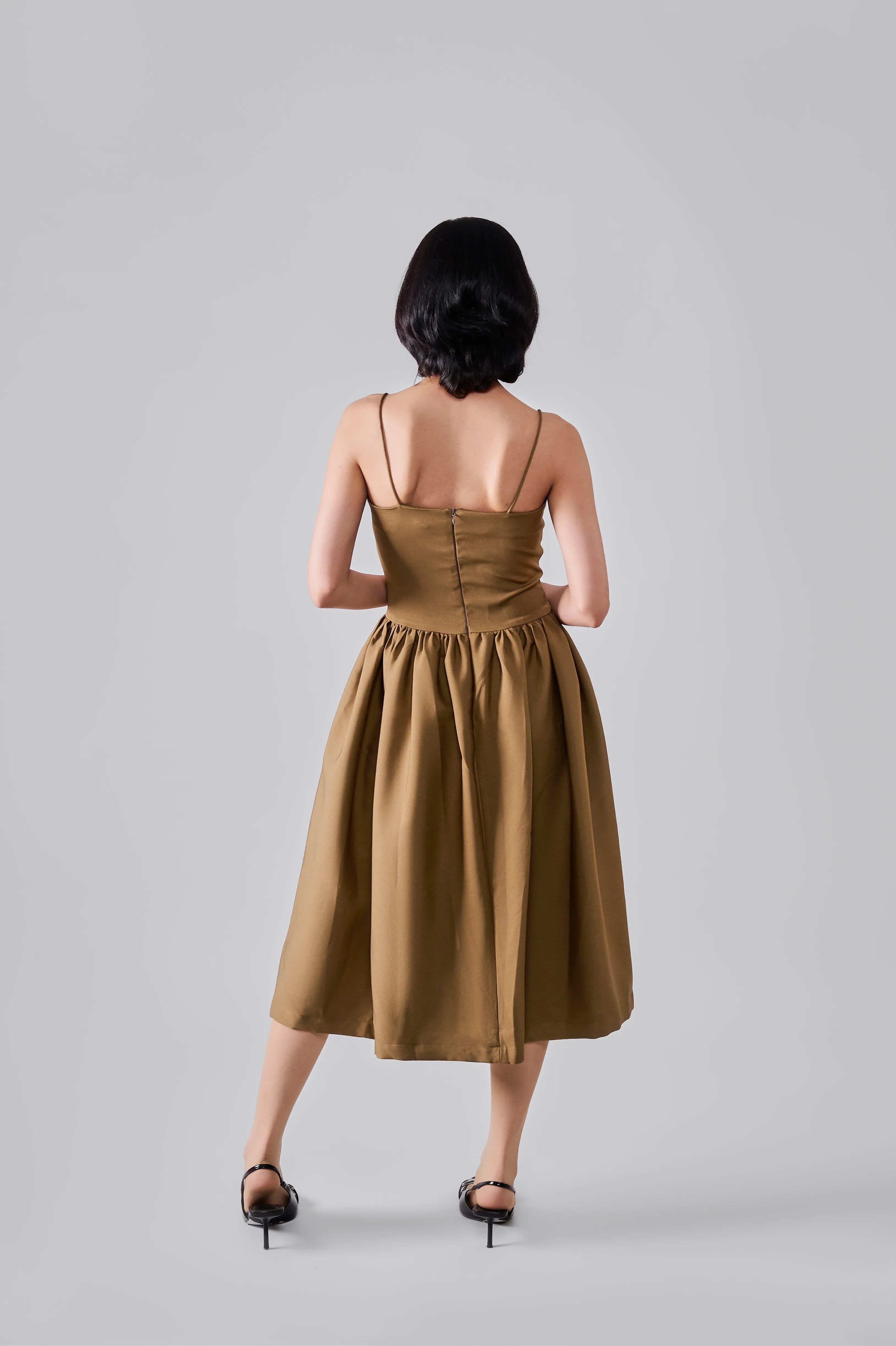 Khaki Hook Dress