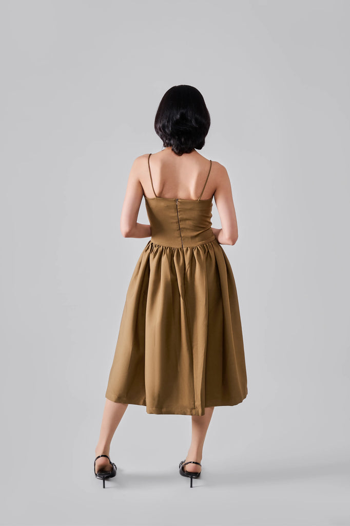 Khaki Hook Dress