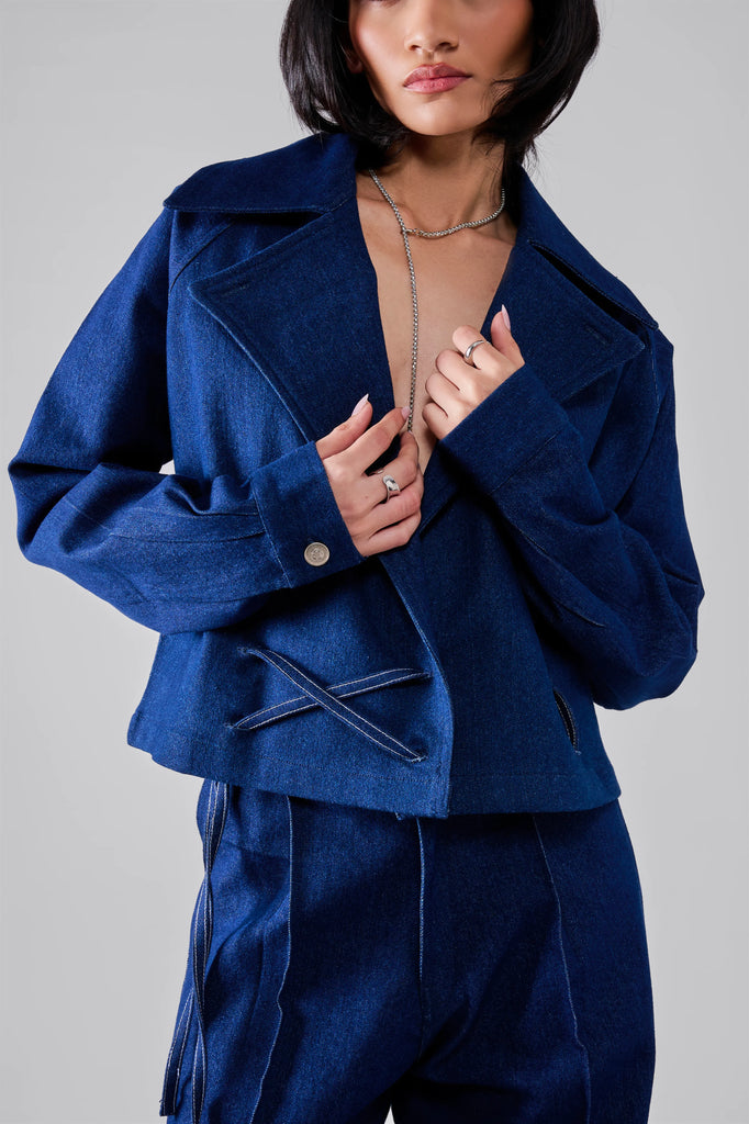 Indigo Vector Jacket