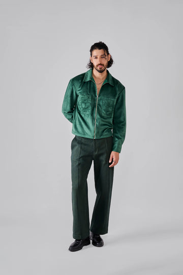 Nocturne Green Petal Jacket