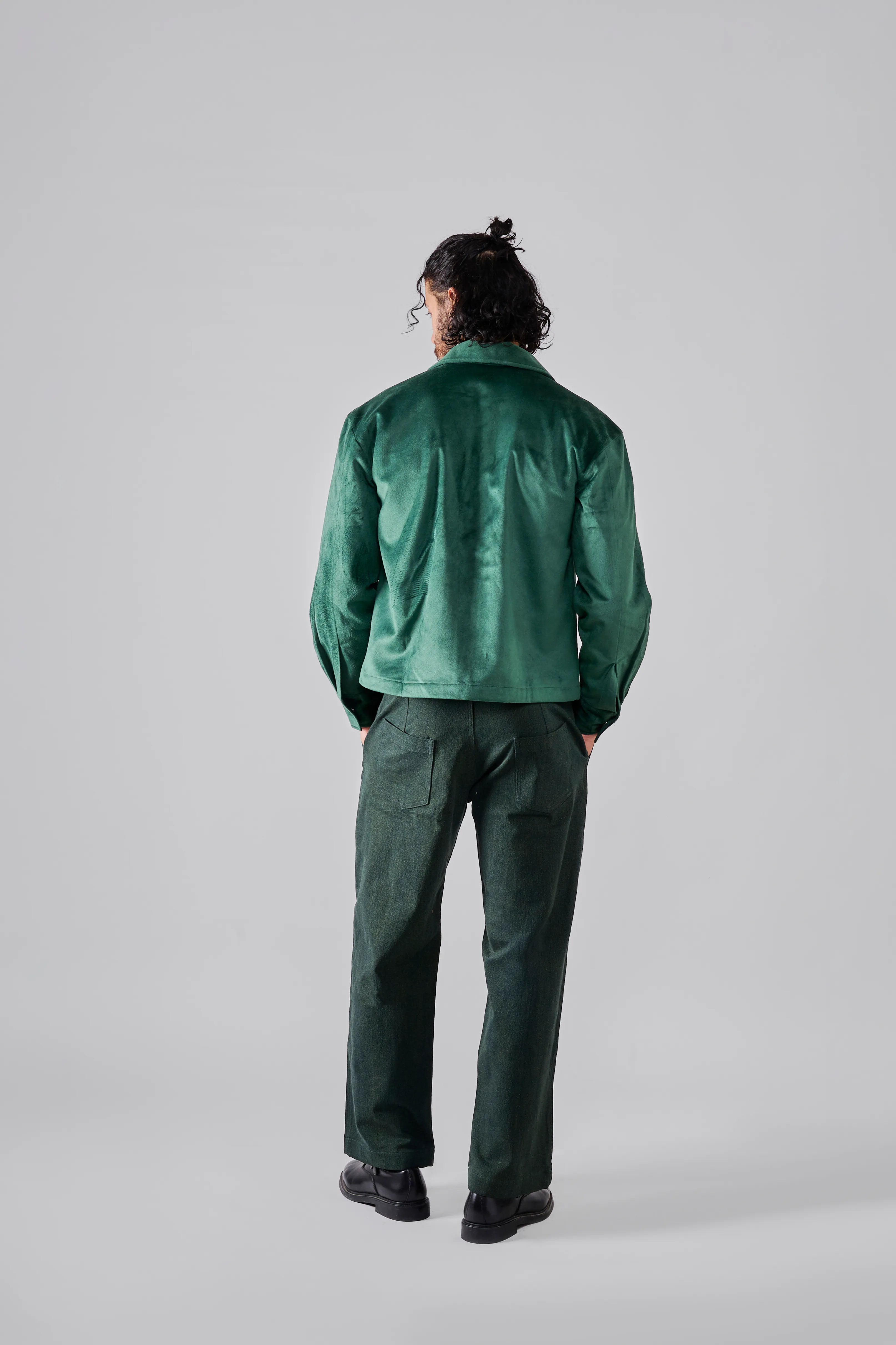 Nocturne Green Petal Jacket