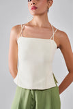 Ivory Halter Top