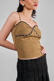 Studded Arc Top