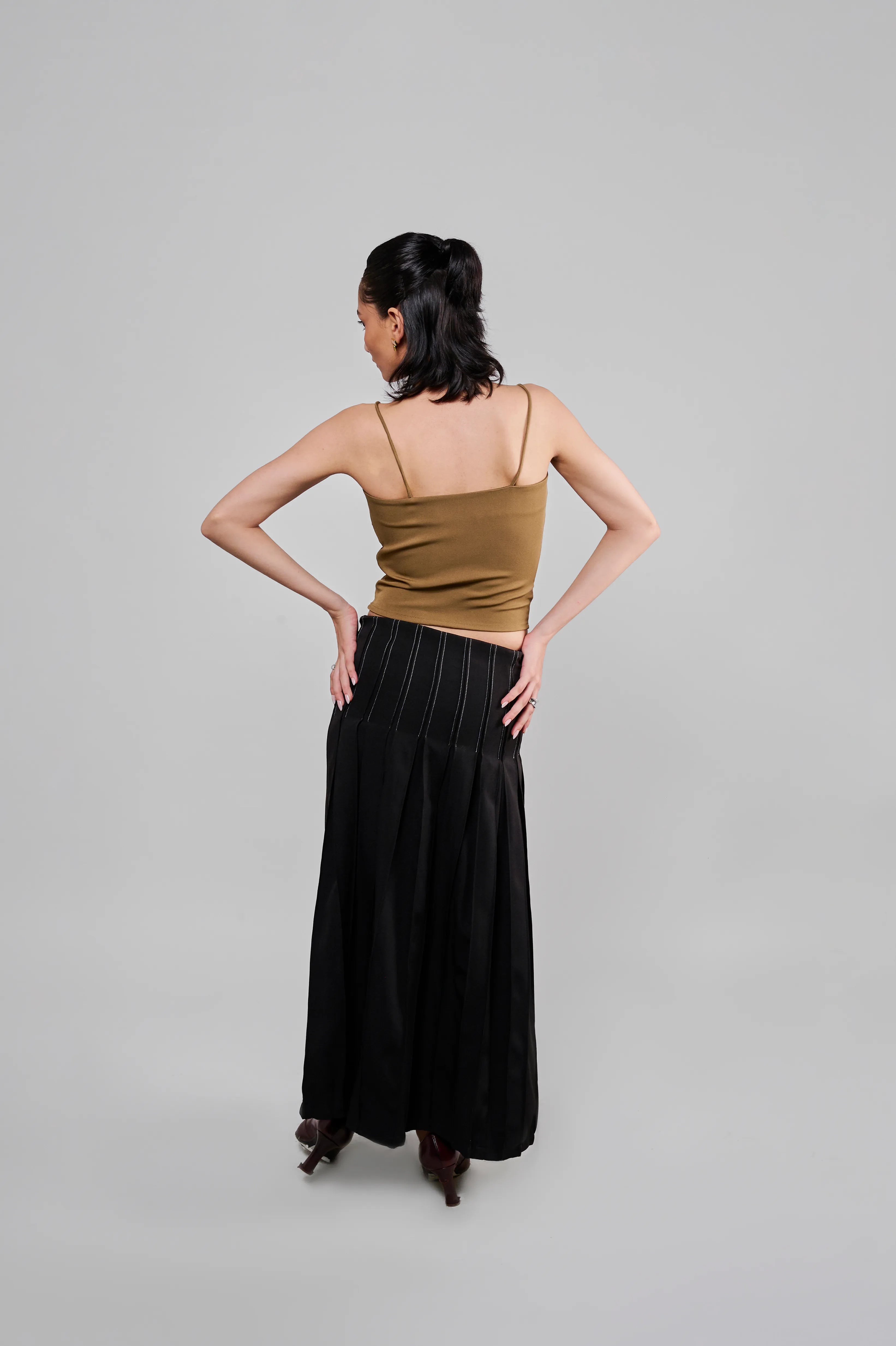Studded Arc Top