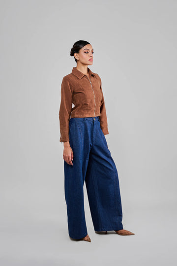 Espresso Flare Jacket