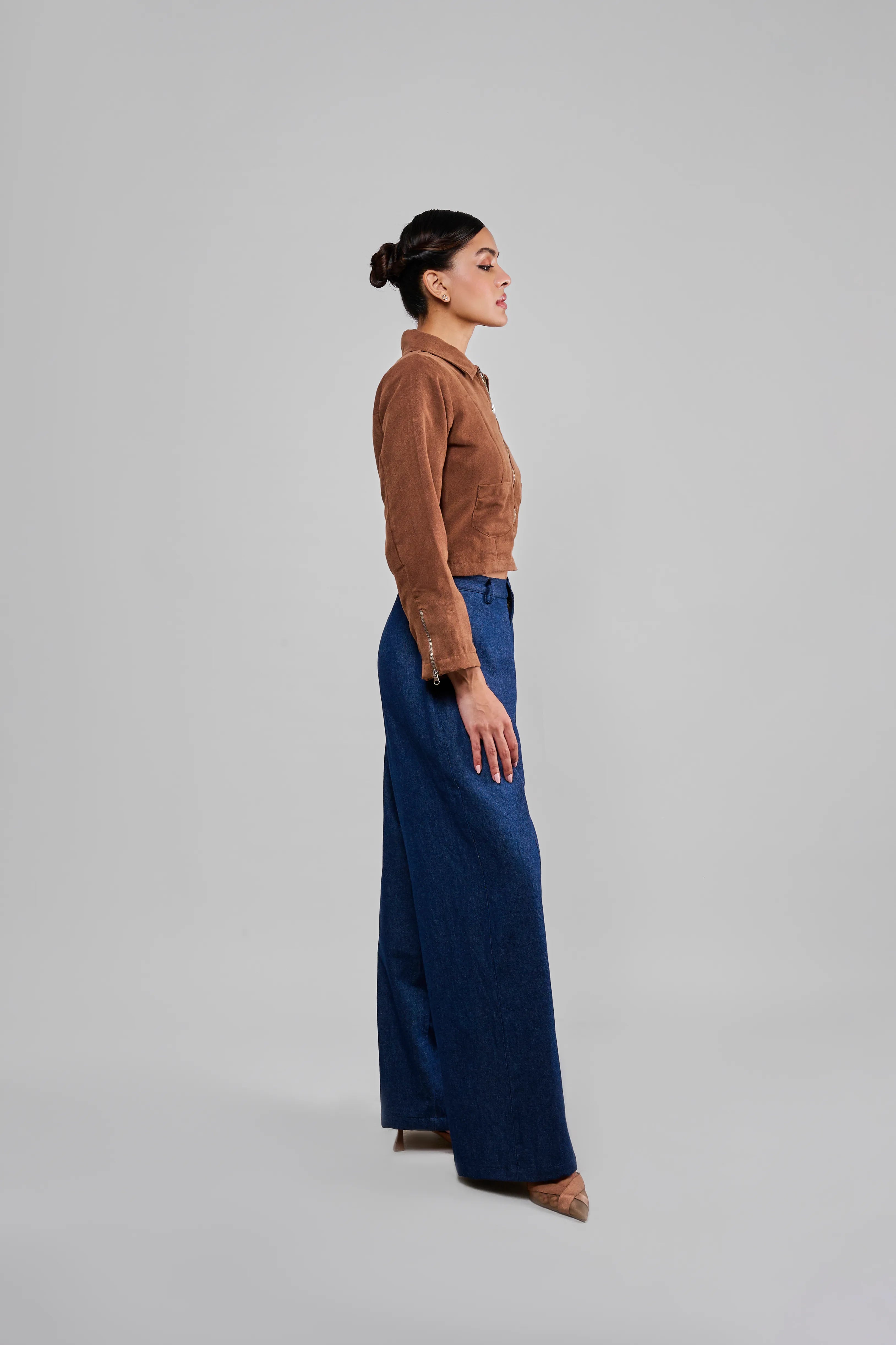 Espresso Flare Jacket
