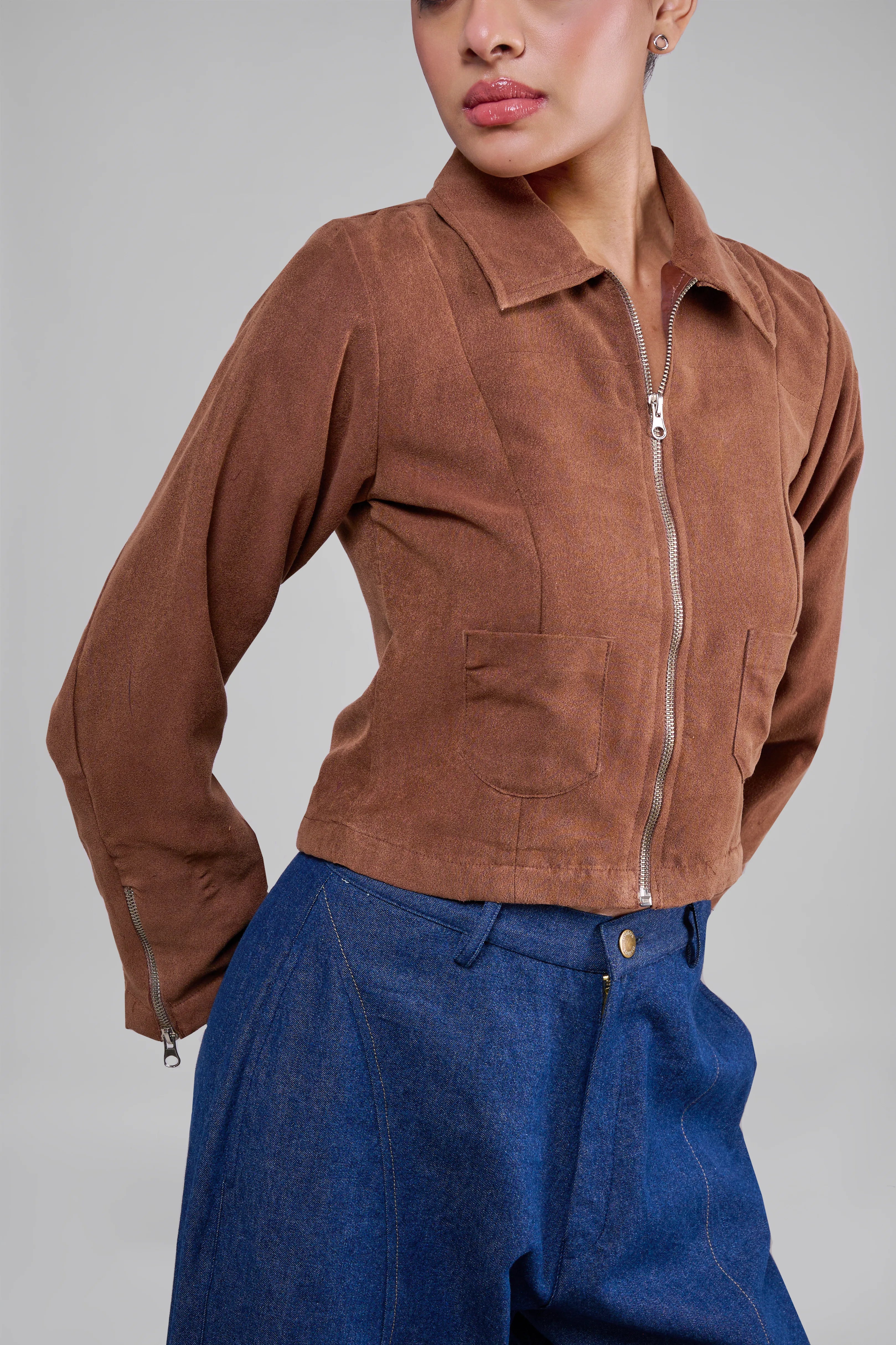 Espresso Flare Jacket