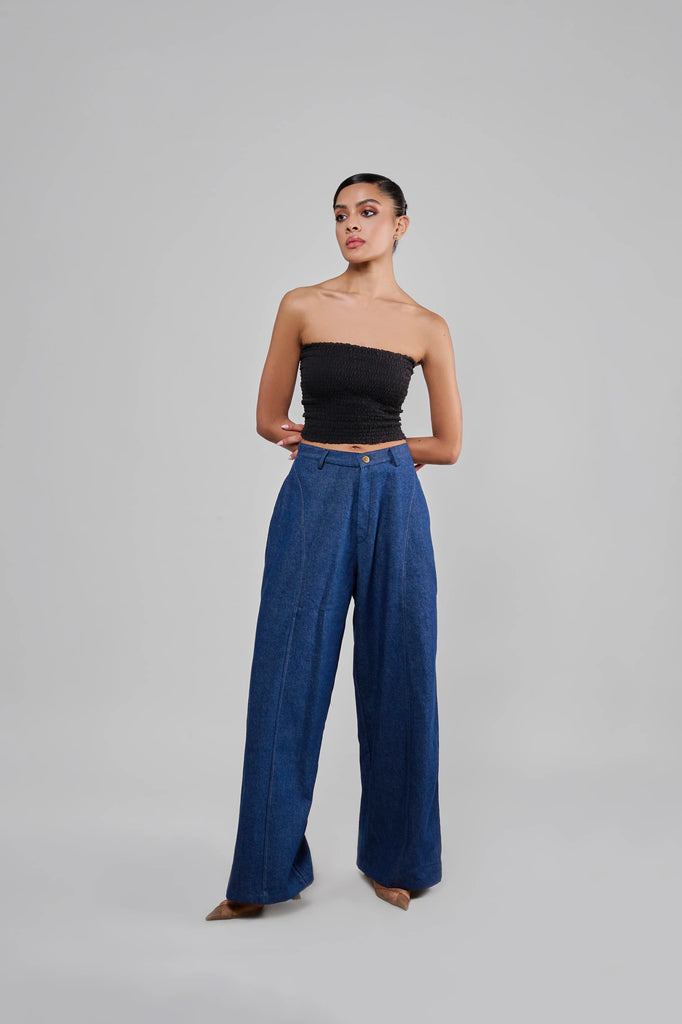 Azure Panel Pants