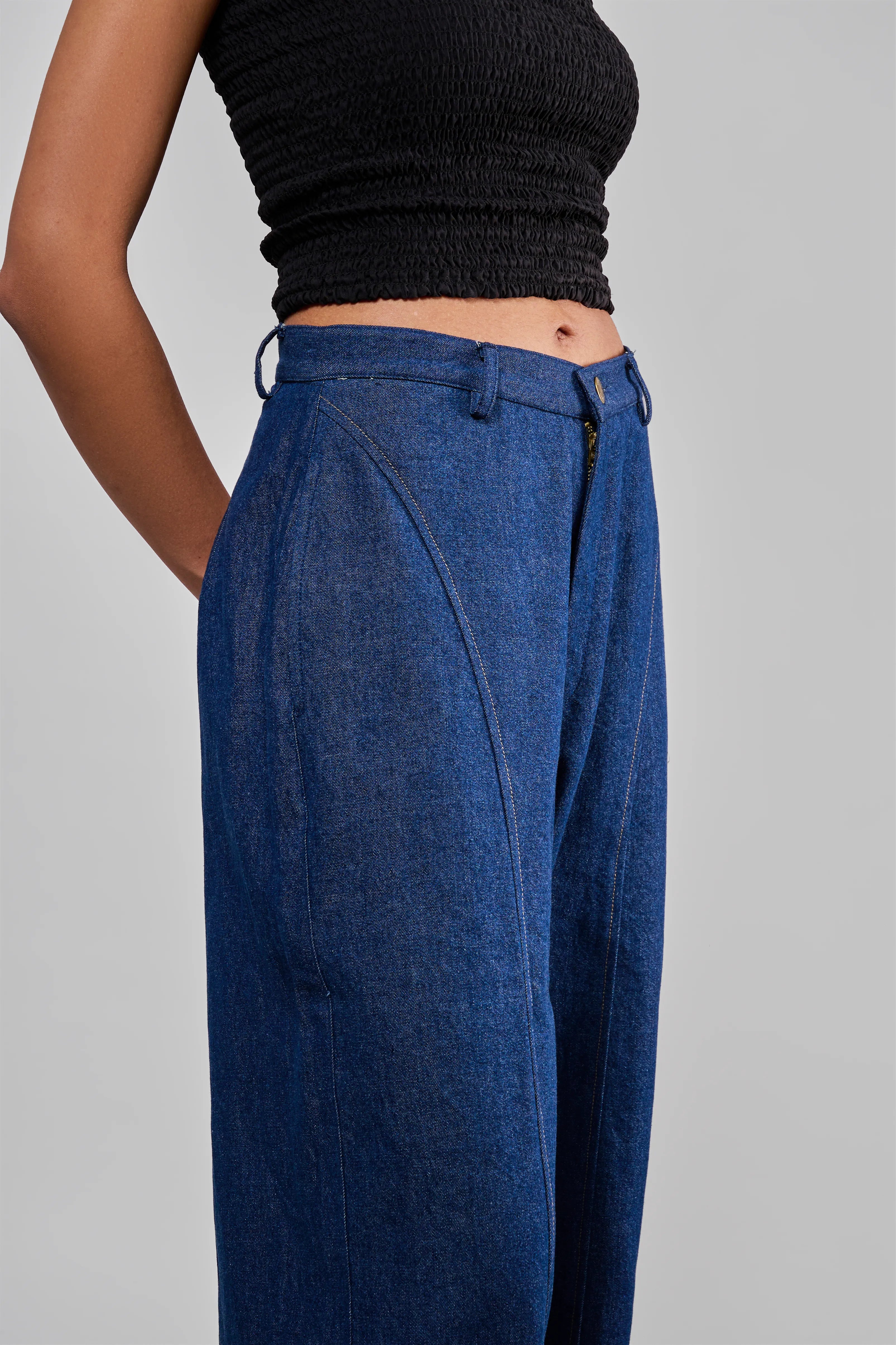 Azure Panel Pants
