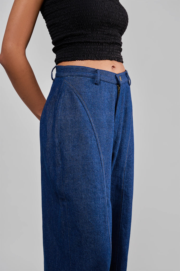 Azure Panel Pants