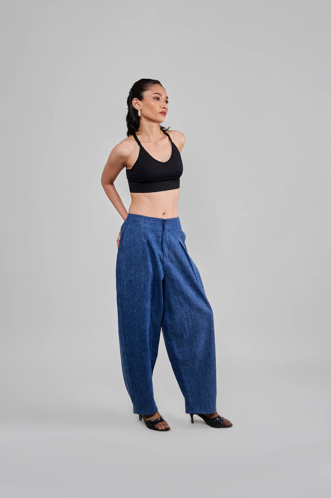 Baggy Pleated Pants