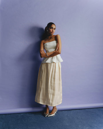 Staple Ivory Skirt