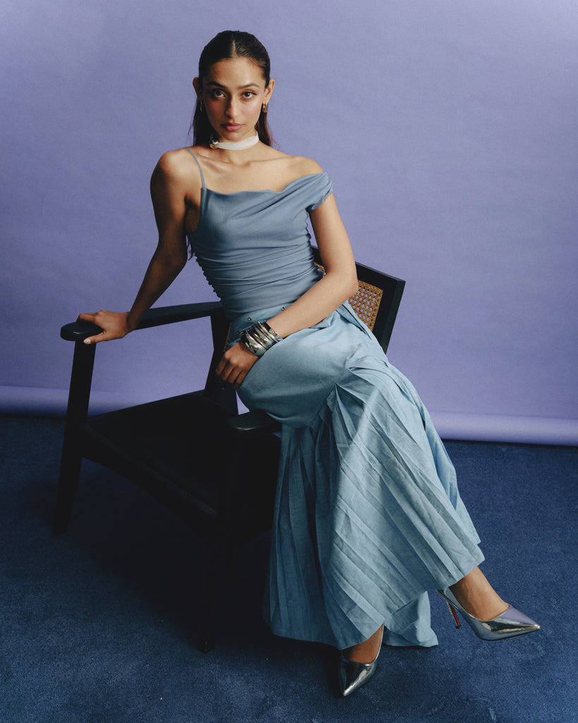Wrap It Up Denim Skirt