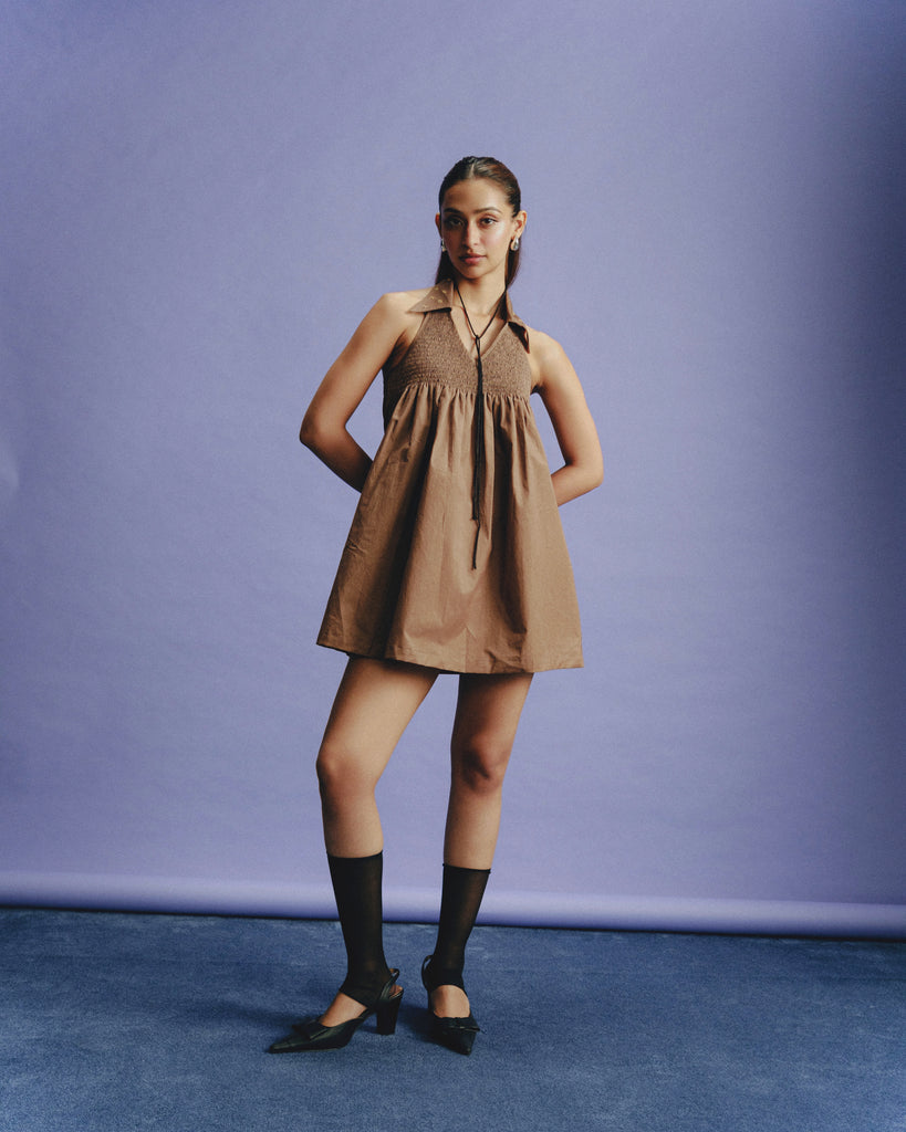Bullet Collar Dress
